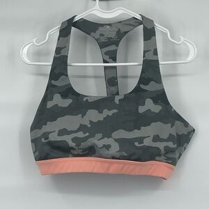Thrive Societe camo t back sports bra